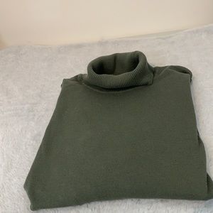 Turtleneck with Button Detailing on cuffs